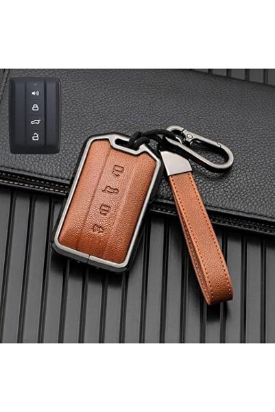 Generic Leather Car Remote Key Cover, Protector for Great Wall GWM WEY TANK 3...