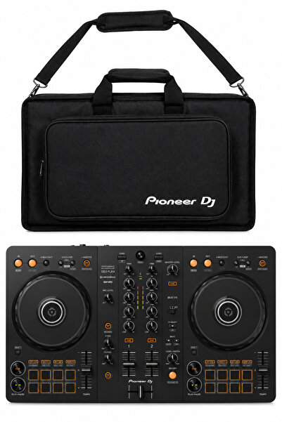 Pioneer Dj DDJ-FLX4 DJ Controller + Fermuarlı Aksesuar Cepli Dj Controller Ta...