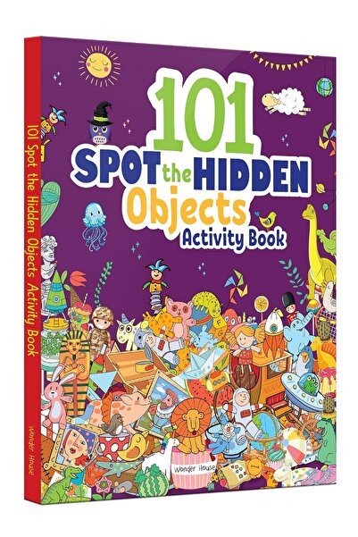 Wonder House Books 101 SPOT the HIDDEN Objects Activity Book