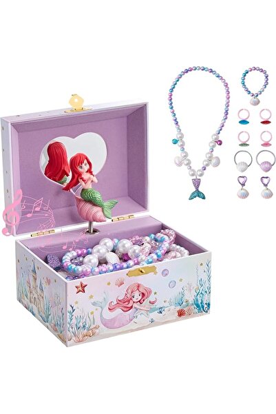 Procases ProCase Unicorn Jewelry Box for Girls, Kids Musical Jewelry Boxes wi...