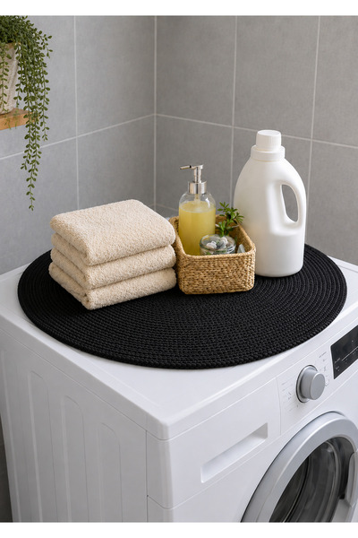 ÖRGÜM Bohemian Style Modern Washing Machine Dryer Cover