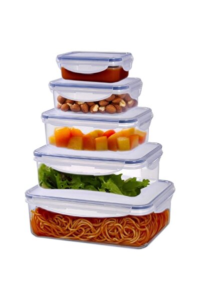 Generic Rectangular Food Storage Box Set | 5 Sizes: 0.24L, 0.5L, 1.0L, 1.5L, ...