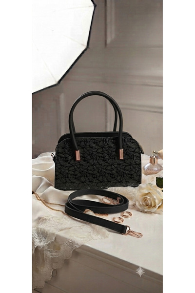 ATABEY MODA EFZ GİYİM Patterned Women's Handbag with Shoulder Strap