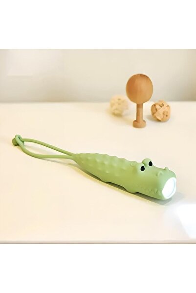 Yelajoy Rechargeable Kids Flashlight for Boys - Fun Crocodile Design, Shockpr...