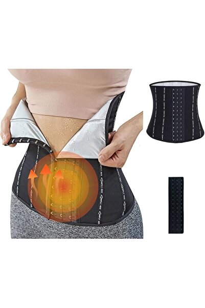 Bukela Waist Trainer for Women Lower Belly Fat, Adjustable Sweat Belt & Waist...
