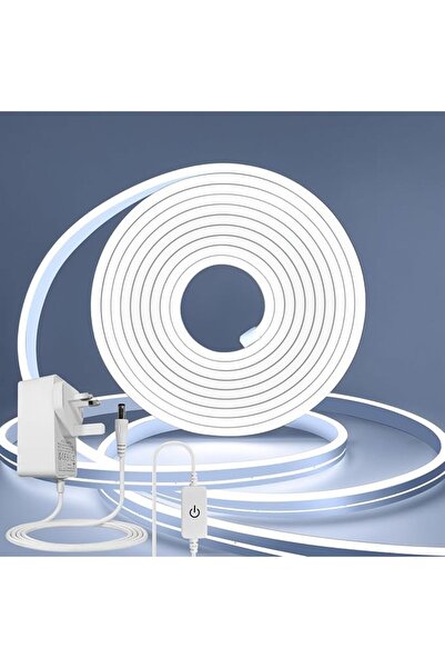 GENERAL شريط إضاءة LED بطول 10 أمتار بلون أبيض دافئ 2700 كلفن، مقاوم للماء IP...