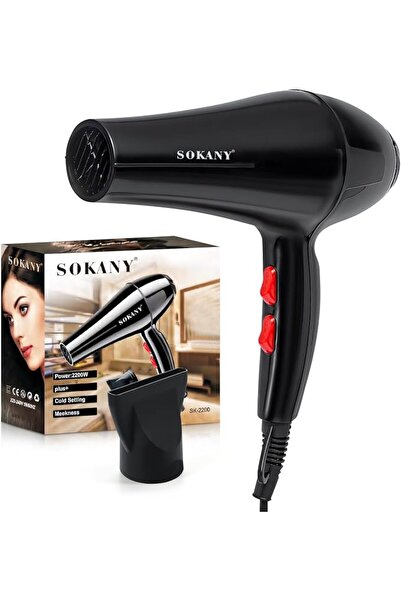 SOKANY Hair Dryer with Control Concentrator Nozzle,2000W Ionic Technology Pro...