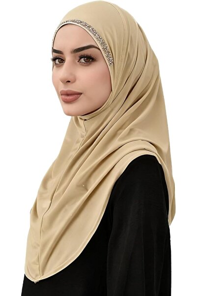 GENERAL RVROVIC Women Muslim Hijab Adjustable Stretchy Turban Full Cover Brea...