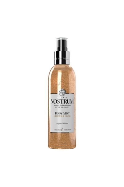 NOSTRUM Spray de corp extra-hidratant și strălucitor cu particule strălucitoa...