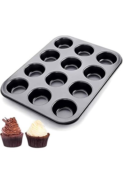 Generic MOMENT Non-Stick Carbon Steel Muffin Pans - Premium Non-Stick Cupcake...