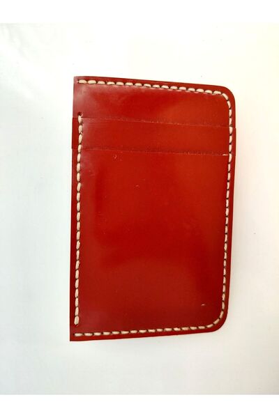LUNA LUSTER Leather Tan Men's Card Holder & Wallet Drc88