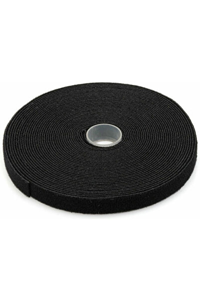 Digitus Μαύρη Αυτοκόλλητη Ταινία Velcro Μαύρη 15mmx10m 1 τεμάχιο Κωδικός: AK-...