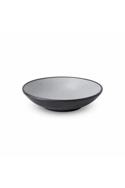 genric Small Black and Pewter Melamine Plate 10 cm
