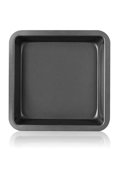 Generic Nonstick Square Cake Pan 8 Inch, 2 Pack Metal Brownie Baking Pan with...