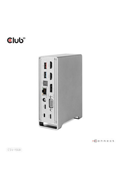 Other Club3D USB-C Σταθμός Σύνδεσης με DisplayPort 4K, PD, Ethernet και Σύνδε...