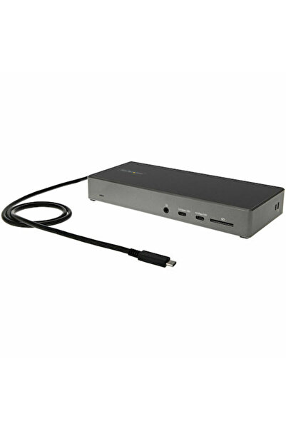 startech Σταθμός σύνδεσης USB-C / USB-A με 4K, PD, Ethernet, Γκρι (DK31C2DHSP...