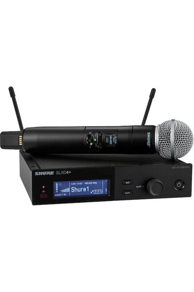 Shure SLXD24+E/58 Ασύρματο Σετ Δυναμικών Μικροφώνων για Φωνητικά