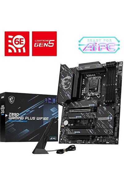 MSI Z890 Gaming Plus WIFI6E Μητρική πλακέτα ATX με υποδοχή Intel 1851 7E34-020R