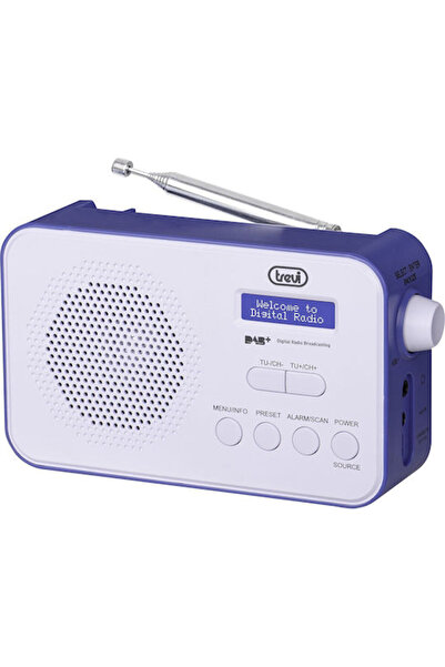 Trevi 7F9204 Επιτραπέζιο Ραδιόφωνο DAB+ Μπλε