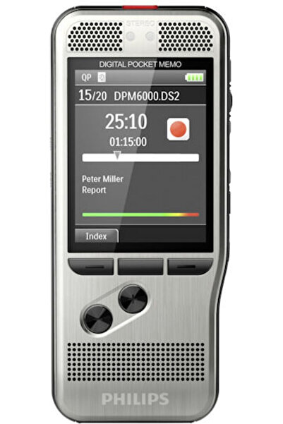 Philips Συσκευή εγγραφής φωνής DPM6000 DPM6000/02 Με εσωτερική μνήμη 4GB
