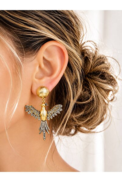 Store Diva Charm Anka Kuşu Küpe