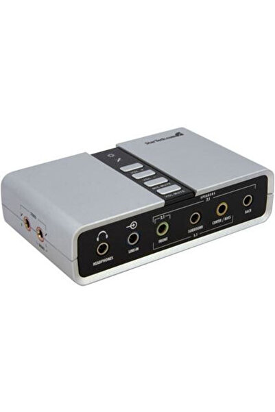 startech ICUSBAUDIO7D Εξωτερική Κάρτα Ήχου USB 7.1 Γκρι