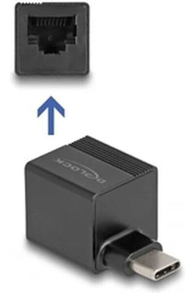 DELOCK 66462 Προσαρμογέας δικτύου USB με ενσύρματη σύνδεση Ethernet