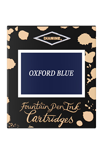 Diamine Φυσίγγια Μελάνης, Σετ 6 τεμαχίων, Μπλε Oxford, Διαμίνη, DIA575