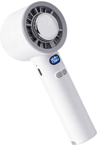 Morvena Picks 94. Ventilator portabil reîncărcabil, 6,5x2,17 inci, viteză reg...