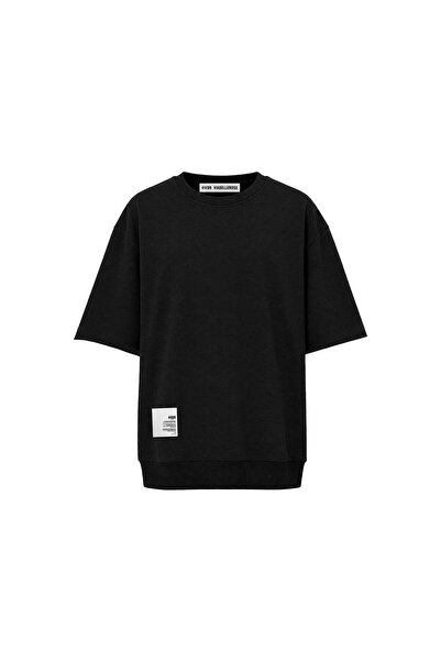 #vdr viadellerose Black Backless Layered Sweatshirt 19042