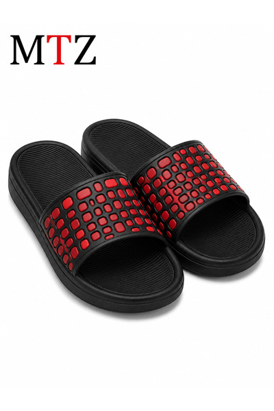mtz Women's Hollow Upper Slide Sandals, Open Toe Slip-On Shower Slippers with...