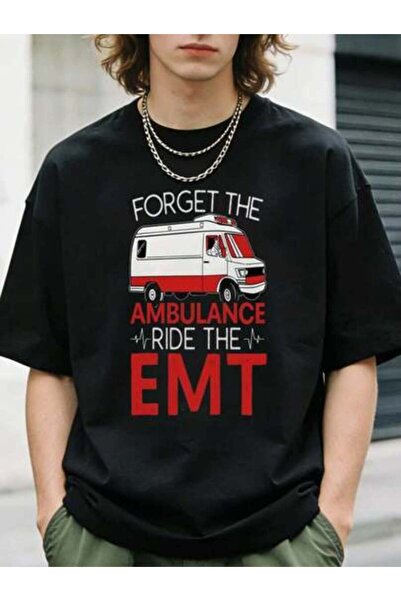 25W 1pc Womens Emergency Medical Technician EMT Graphic TshirtCotton 180gsm.P...