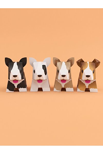 PaperMelon Cute Dogs Origami Set, Paper Folding Kit |   Paper Craft, Parent-C...