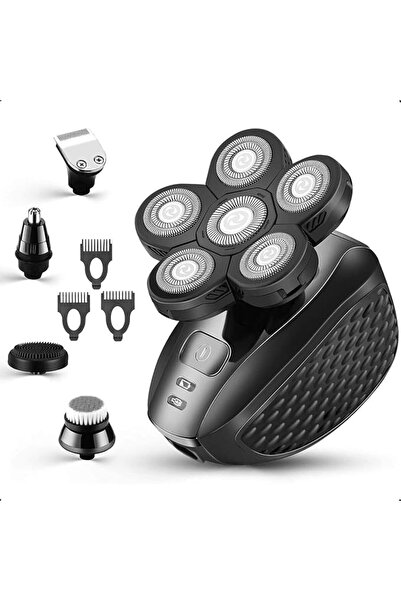 JOYZZZ Electric Razor for Men, 5 in 1 Multifunctional Grooming Kit with Rotar...