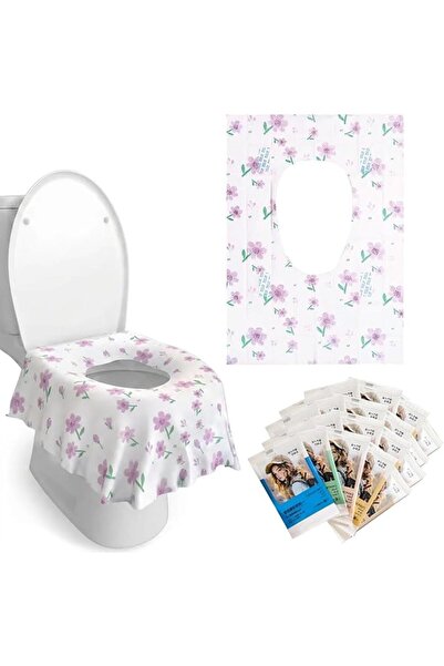 ToolHouse Disposable Toilet Seat Covers – 20 Pack Individually Wrapped, Water...