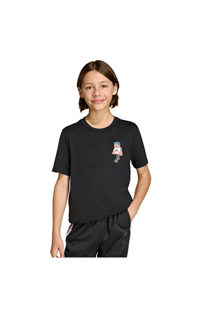 adidas Αθλητικά ρούχα J MC TR TEE KD0980 Μαύρο 140