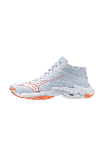 MIZUNO Wave Lightning Elite Mid Women's Volleyball Shoes Blue