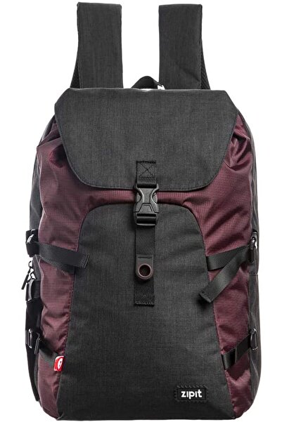 Zipit Раница Metro Premium - Бордо Zip..it, Черен, 38 см