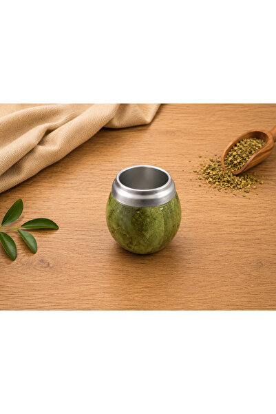 Ybera Mate Çayı Mate Çayı İçin Çift Cidarlı Paslanmaz Çelik Kupa