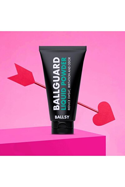 Ballsy Ballguard Men's Anti-Chafe Deodorant Roll-On, Quick-Drying Liquid Powd...