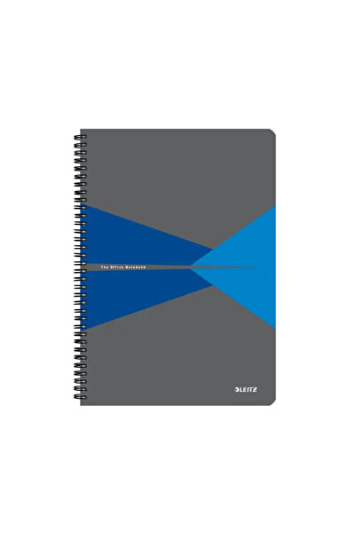 Leitz Office Notebook, Pp, Fsc Certification, Recyclable, A4, 90 Sheets, Spir...