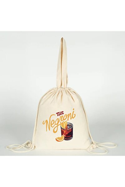 Generic Brand Negroni Printed Versatile Drawstring Cloth Bag 35X40 for Hand, ...