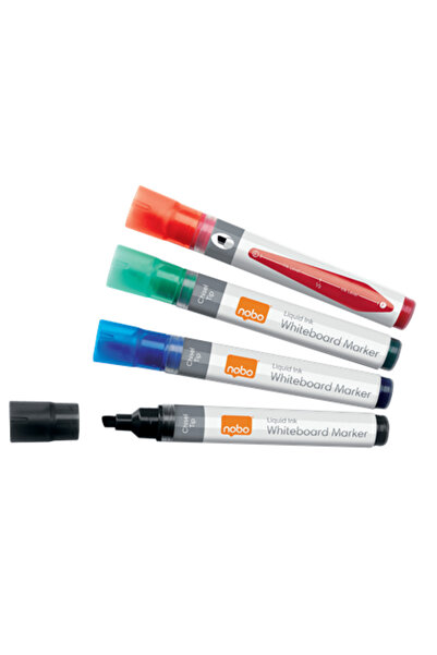 Nobo Marker Nobo, Pentru Table Si Flipcharturi, Varf 5-12 Mm, 10 Buc/Cutie, D...