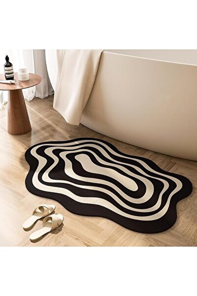 SmartMaster Bathroom Rug, Ultra Soft Microfiber Shaggy Bath Mats, Extra Absor...
