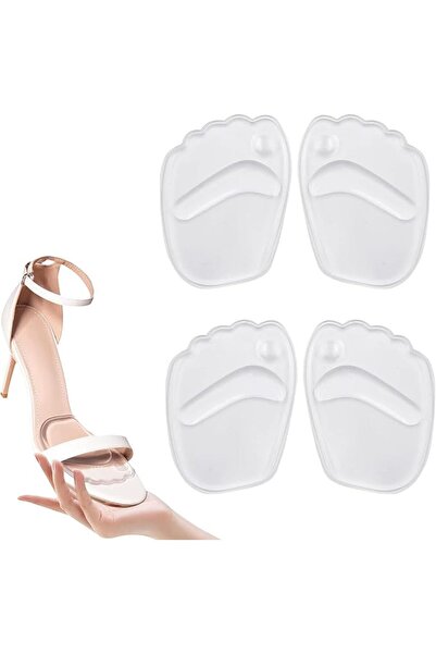 bolivia's Gel Insole For High Heels, 2 Pairs Anti-Slip Forefoot Pad, Invisibl...