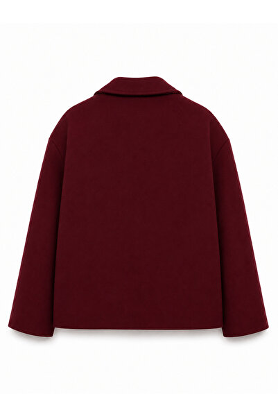 SevdeUgur KISA KAŞE KABAN - BORDO-