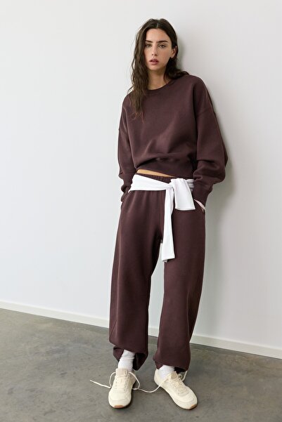 Pull & Bear Bisiklet yaka sweatshirt