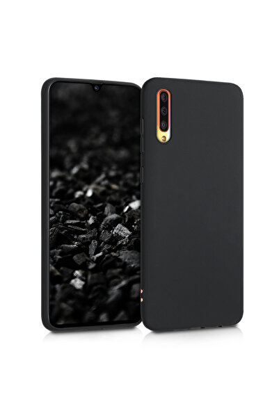 OEM Back cover soft matte tpu Case για Samsung Galaxy A70 A705 - Black