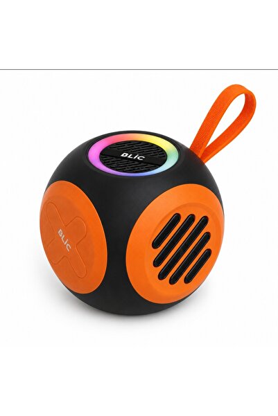 Blic BLS-91 Modern Yuvarlak Tasarım Kablosuz Hoparlör (6W Güçlü Ses / RGB Din...
