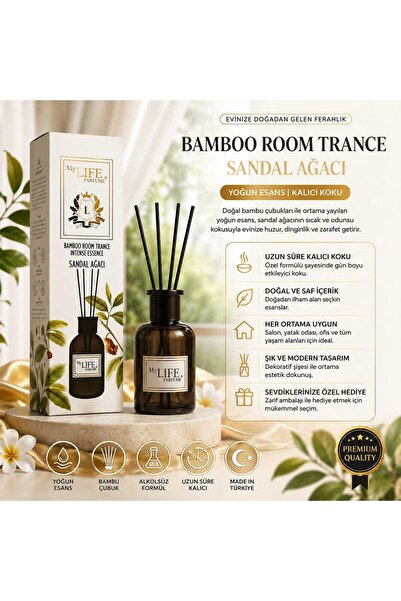 atrab bambu çubuklu oda kokusu SANDAL AĞACI 100ml
